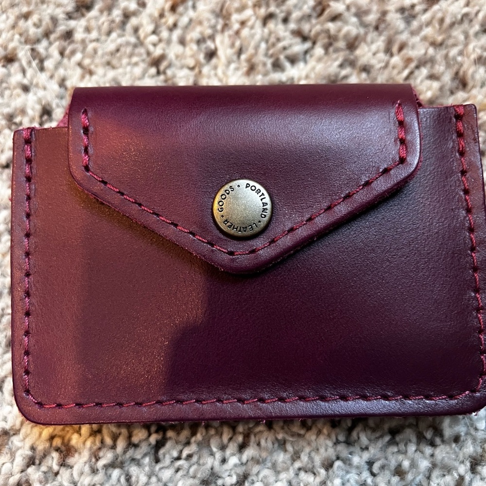 Portland Leather Goods Lovebug Wallet in Lollipop
